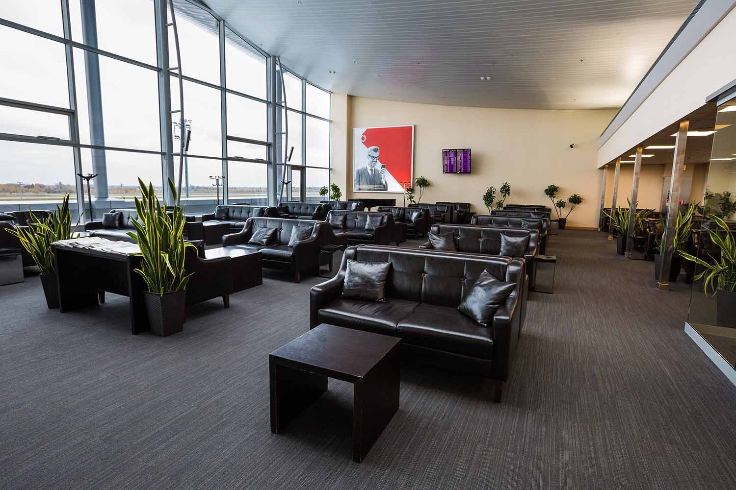 Comfortable waiting areas