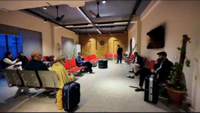 Comfortable waiting areas